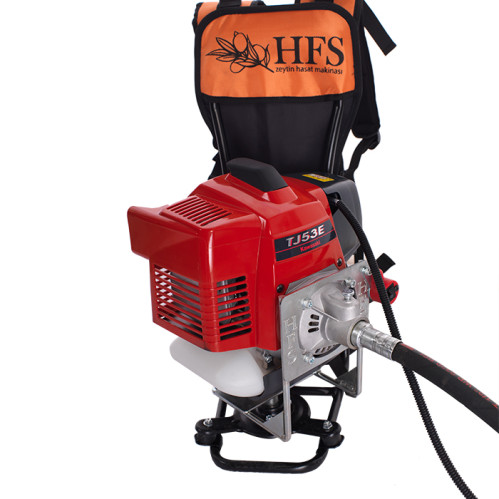 HFS SIRT TİPİ KAWASAKİ MOTORLU ASKI APARATLI ZEYTİN SİLKELEME MAKİNESİ