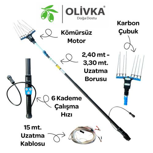 Olivka Zeytin Hasat Makinesi